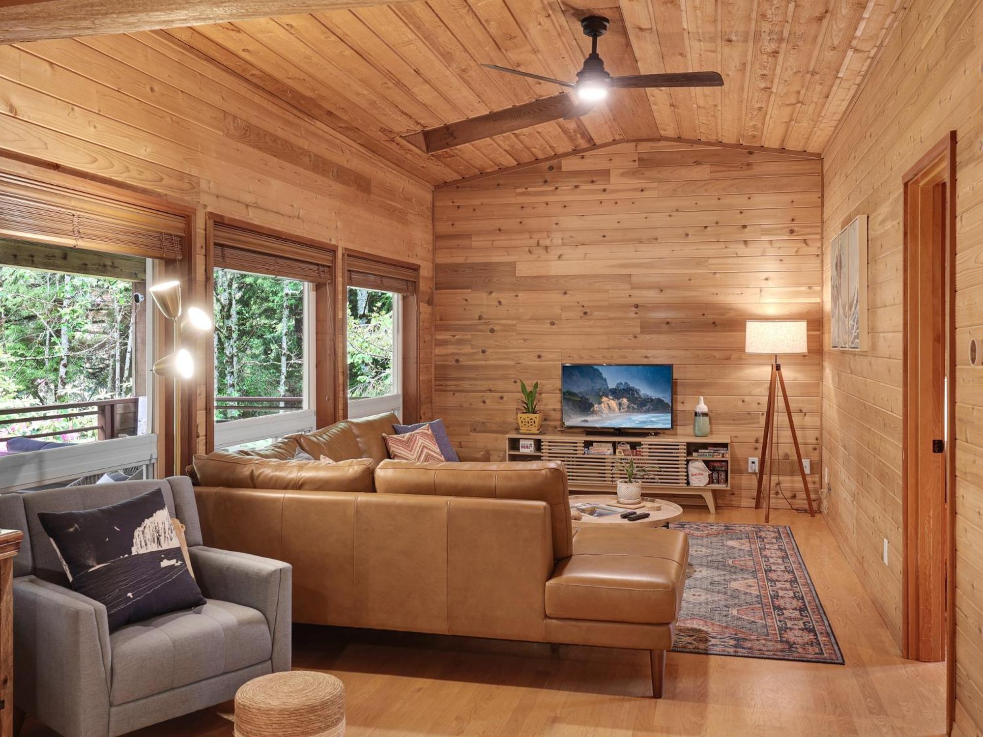 Woods Waves: Luxury Coast Cabin King Beds Pets Tillamook Exterior foto