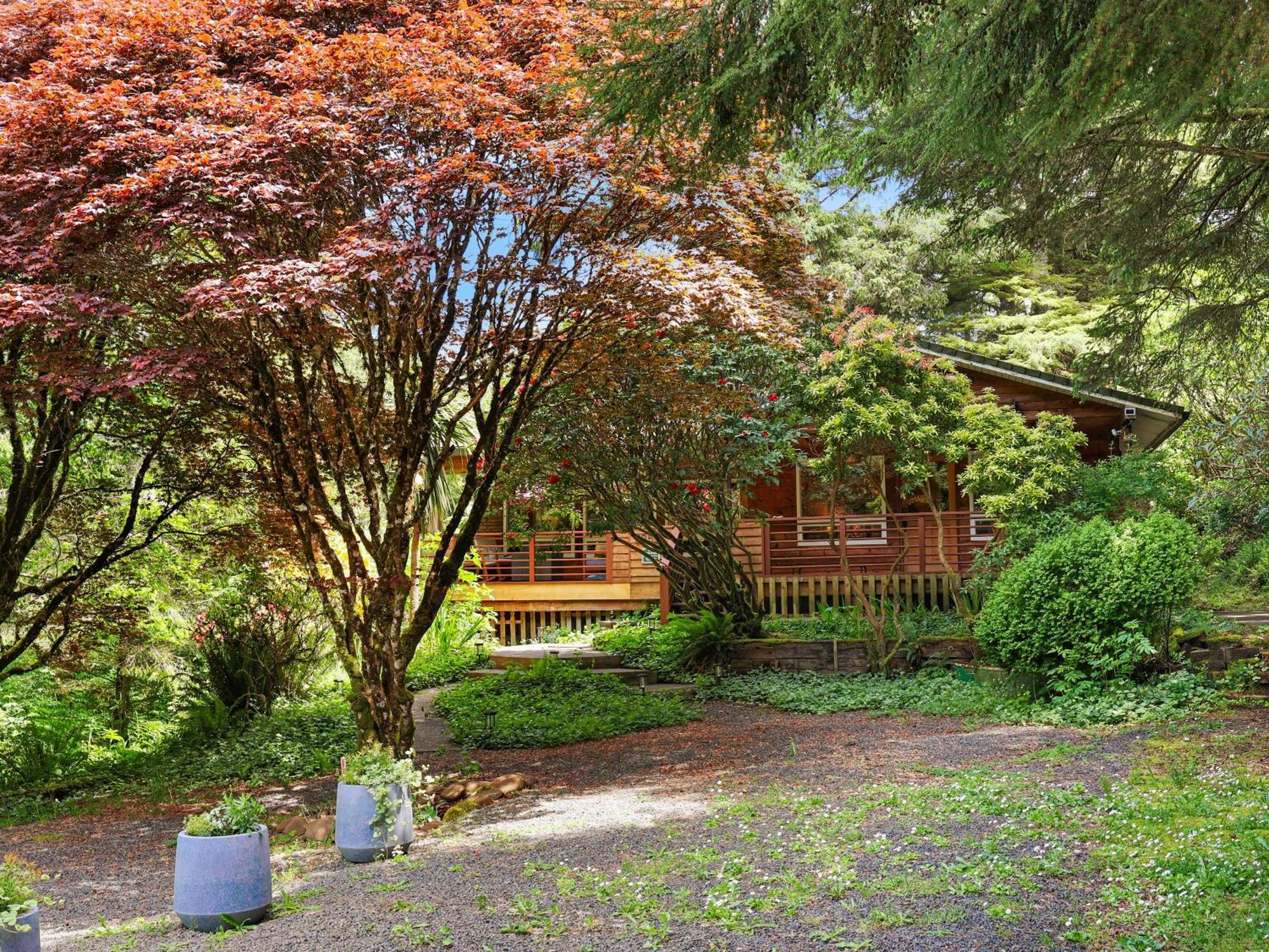 Woods Waves: Luxury Coast Cabin King Beds Pets Tillamook Exterior foto