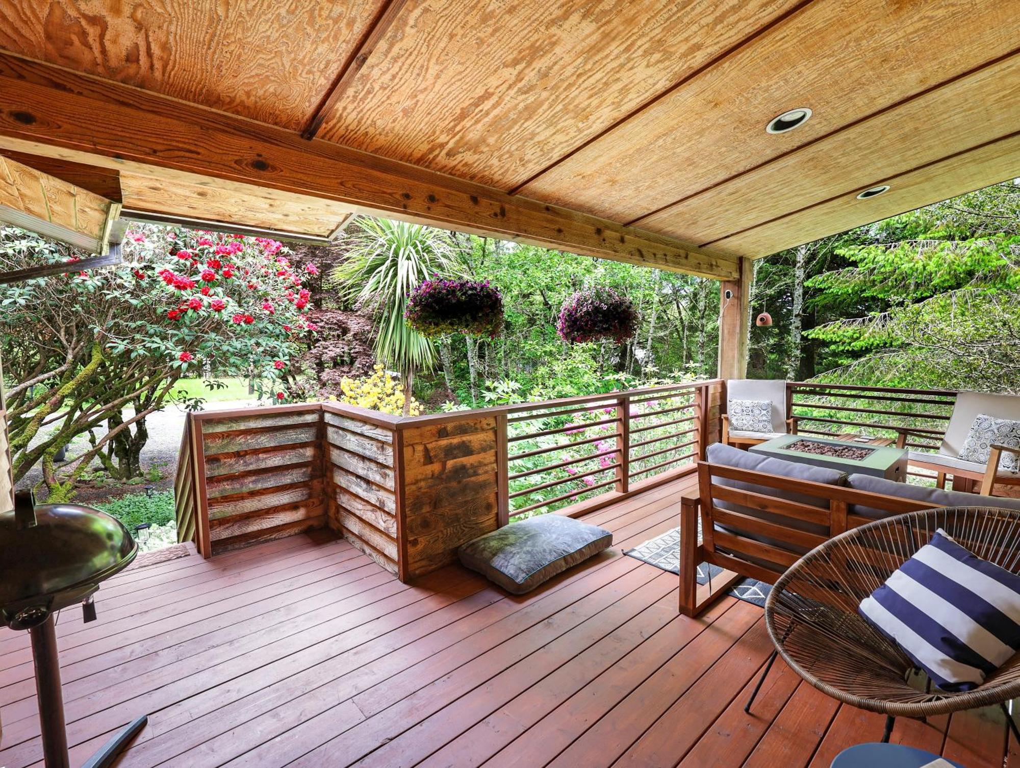 Woods Waves: Luxury Coast Cabin King Beds Pets Tillamook Exterior foto